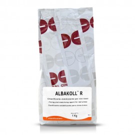 Albakoll B fining and stabilizing agent for white wines