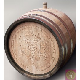 Xl sized oak barrels for aging spirit