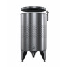 Inox barrel for wine with cooling jacket (300-1000 l)