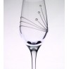 Glass with Swarovski crystals 95 ml (6 pcs)