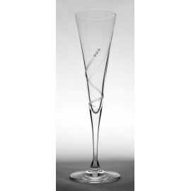 Champagne glass with Swarovski crystals 200 ml (6 pcs)