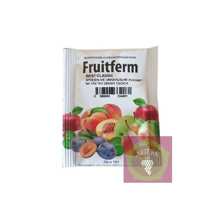 Fruitferm Best Classic fajélesztő cefrére 20 g